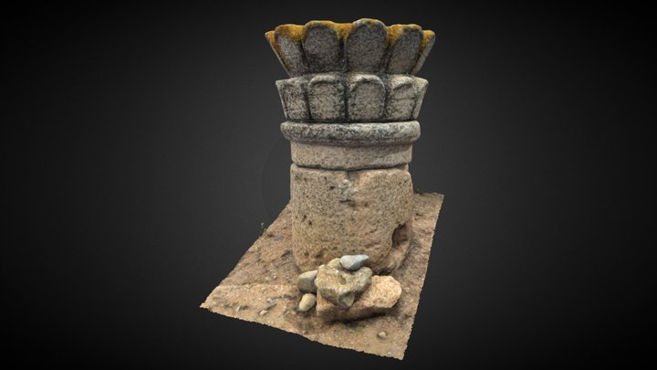 Capitello Romano, Chellah. Marocco. 3D Model