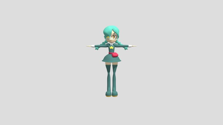 Annie (Skullgirls) 3D Model