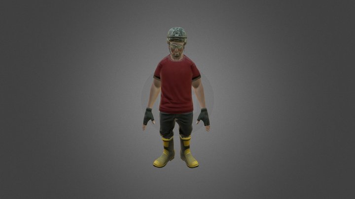 JumpingJimmy 3D Model