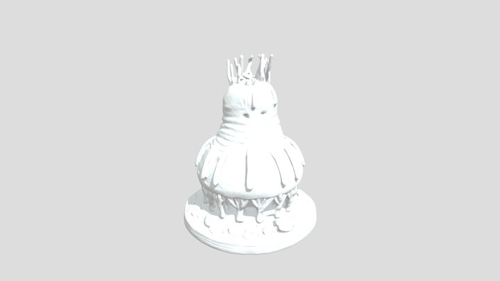 Golden Delight Monument 3D Model