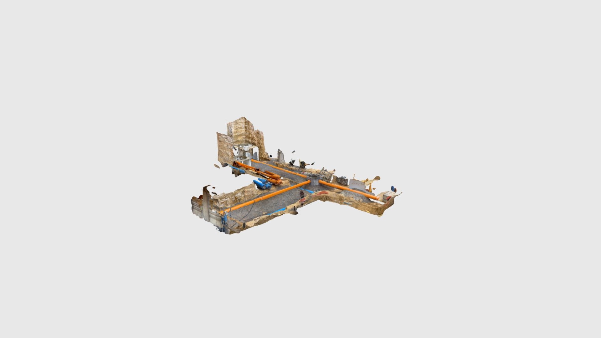 70 807 - Pescatore - Relevé canalisation Nord