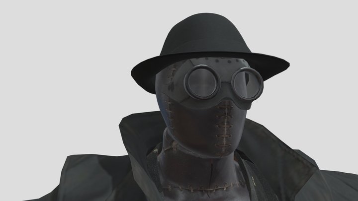 Spider Man Noir 3D Model