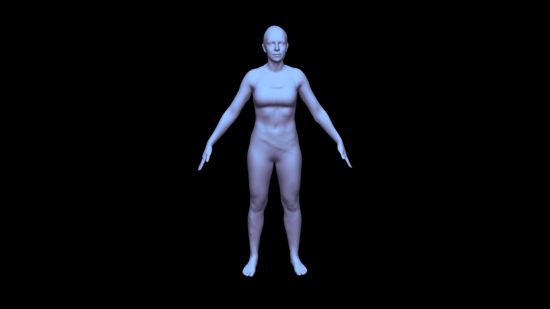 3D Female Body Model