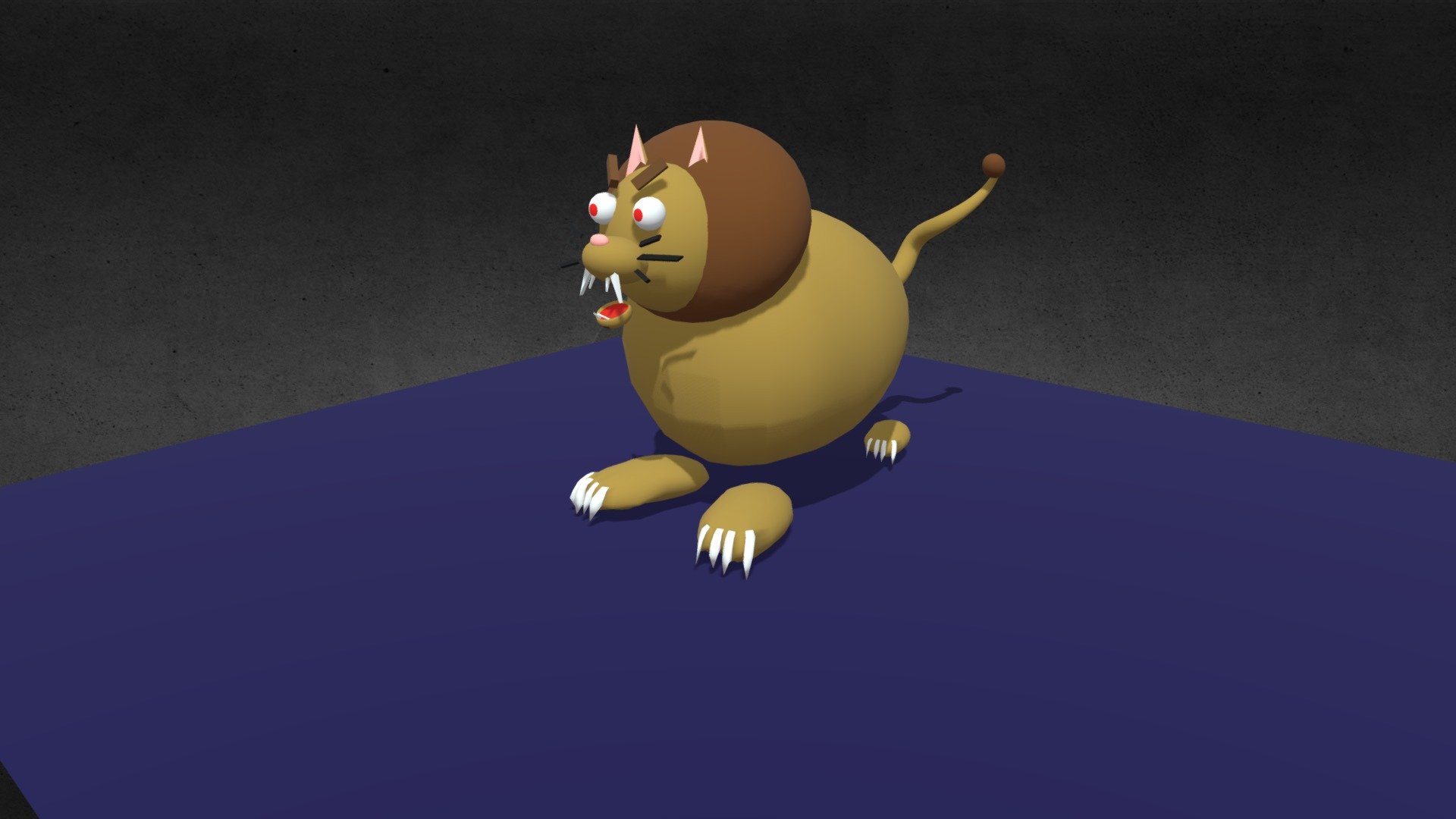 Leonides - Simple Lion Game Asset