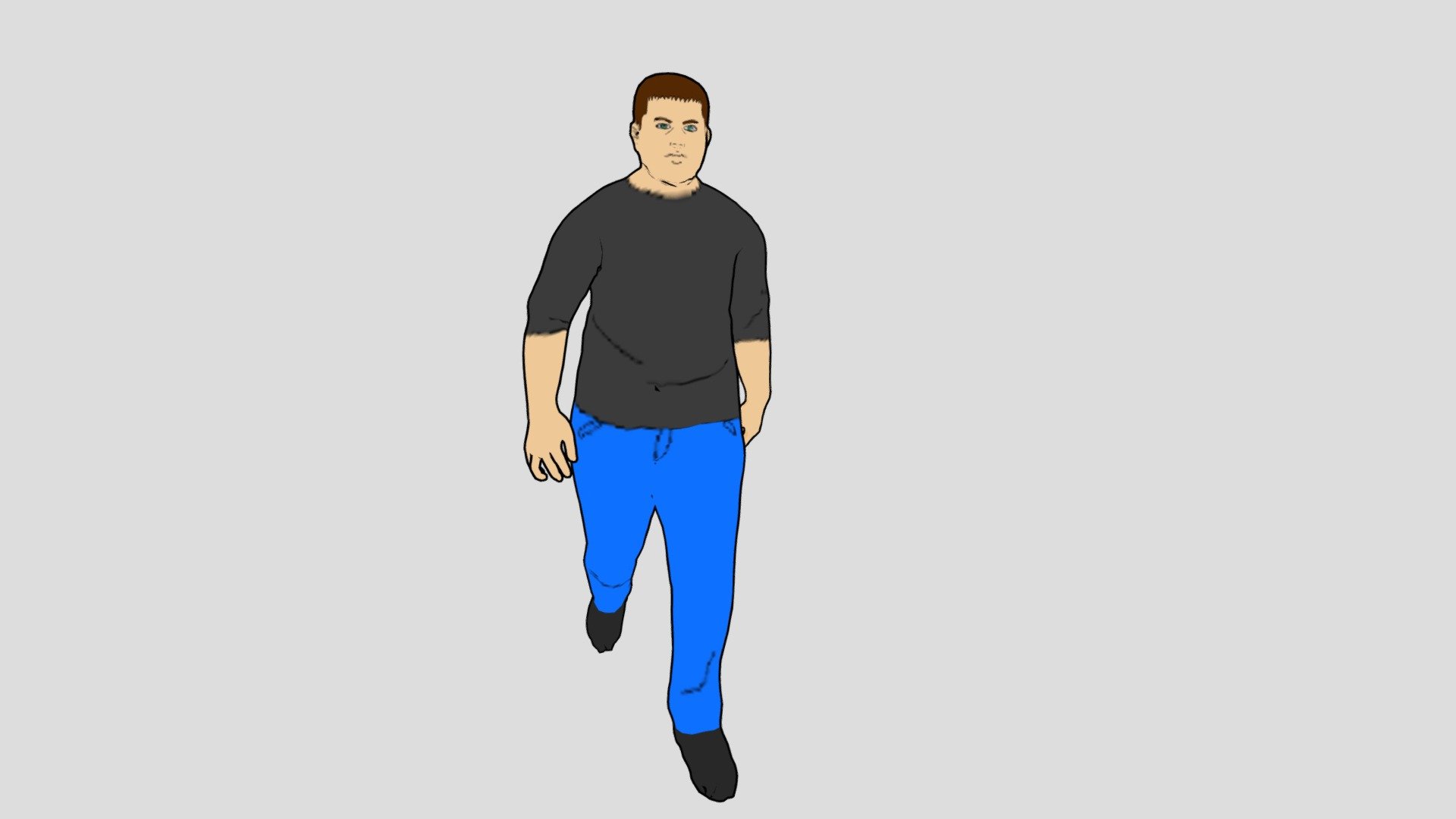 rida sidi ben ali anime 3d