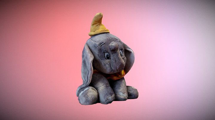 Dumbo The Elephant 3D Model