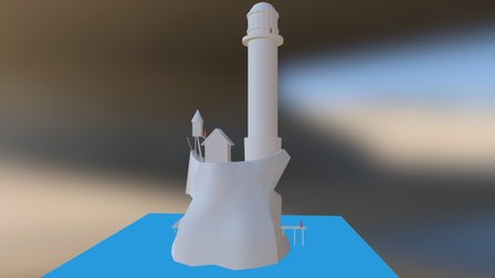 Le Phare - Blocking Out 3D Model