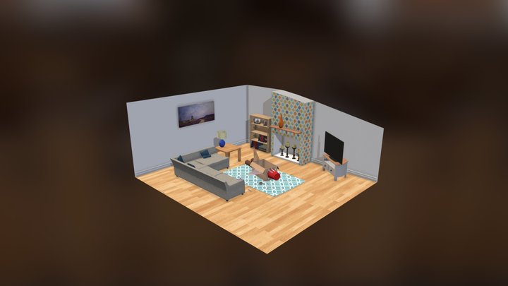 Space Adventure 3D Model