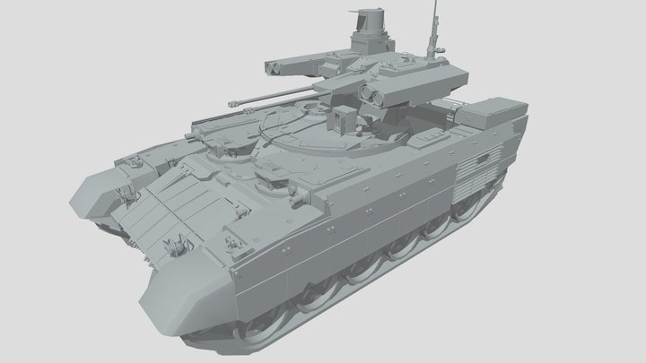 BMPT Terminator AGS 3D Model