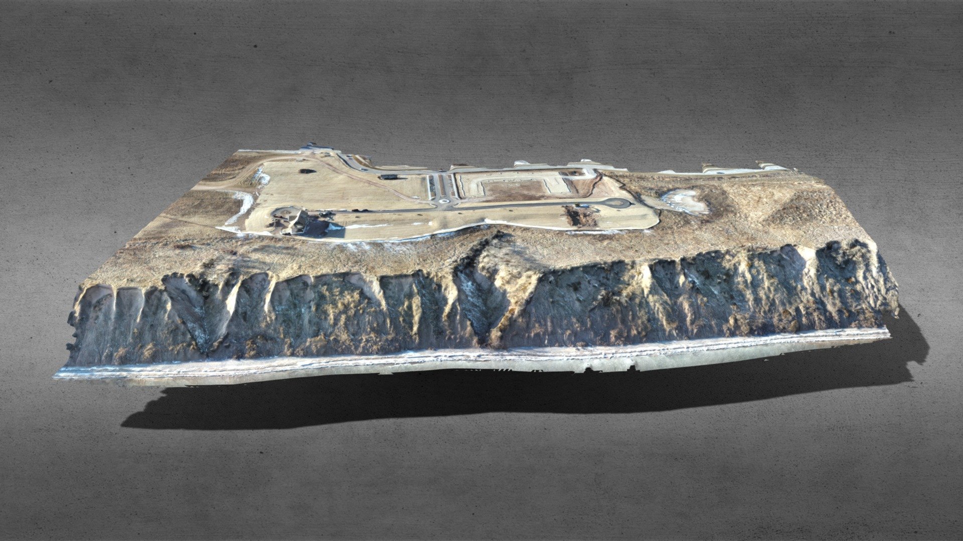 PortBluff — Sketchfab embed 3D viewer