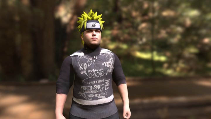 rida sidi ben ali naruto Victory – Gratis 3D-model STL
