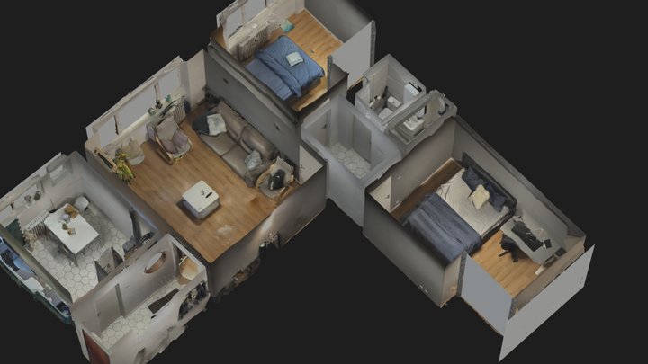 apartment scan 3D Model