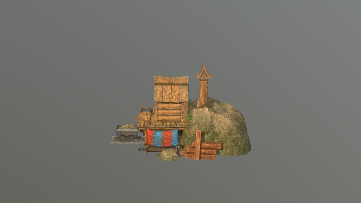 Mine Stage 3 3D Model