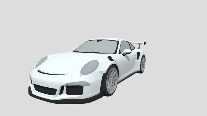Porsche 911 GT3 RS 2016 3D Model