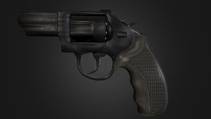 Model 66 Snub Magnum 3D Model