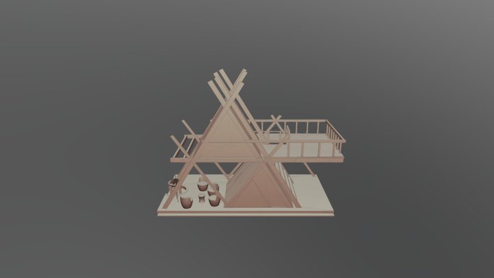 Glamping Basecamp 3D Model