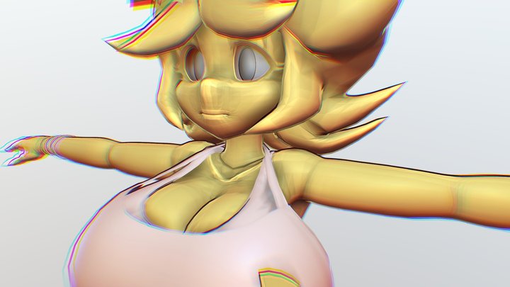 Dull colored Chiku :< – Modello 3D gratuito STL