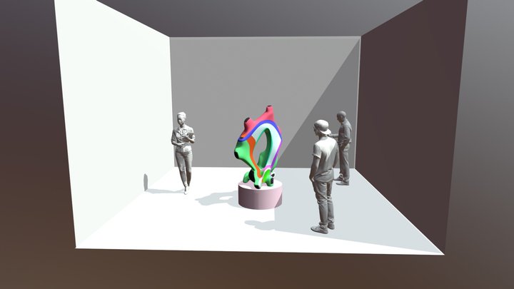 стенд2 3D Model
