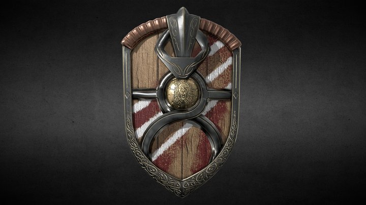 Medieval Shield_2 3D Model