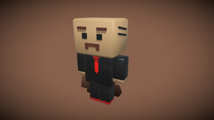 Simple Character 3D Model