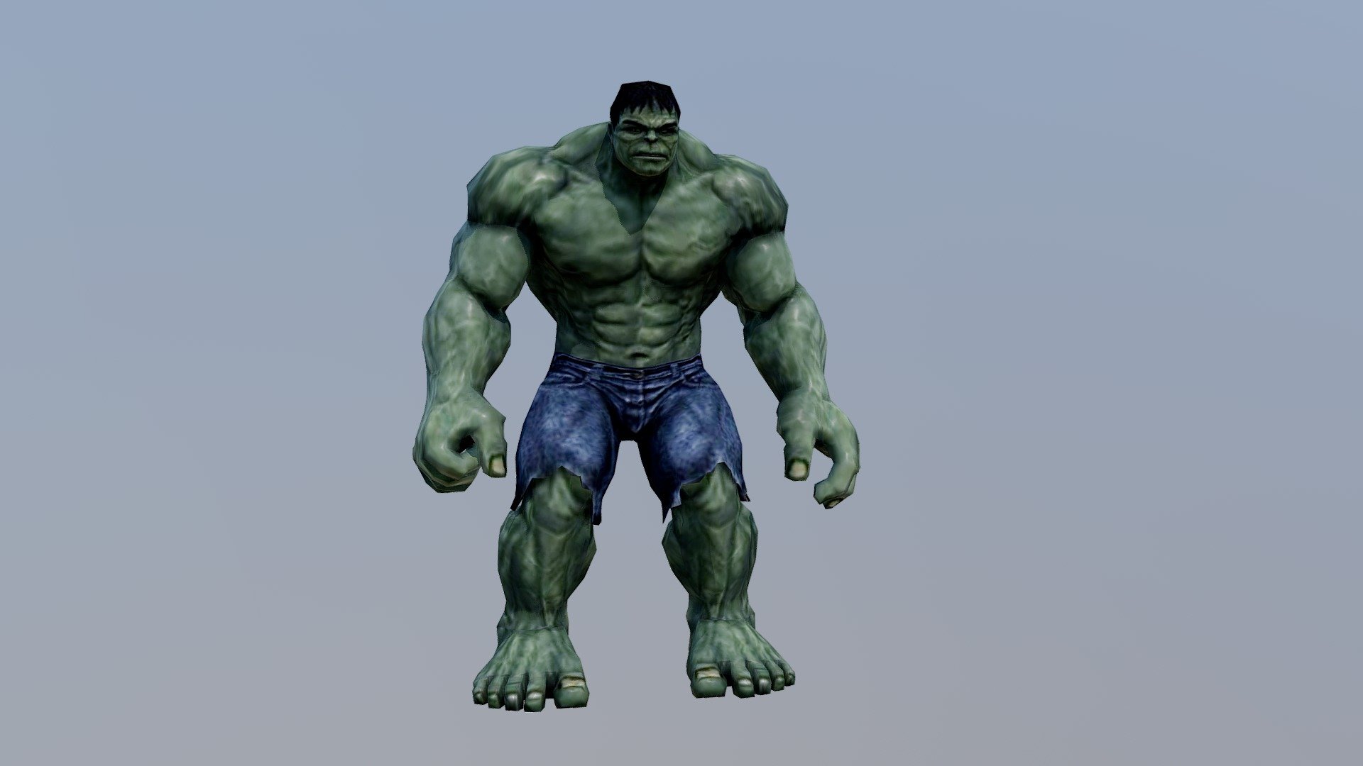 Simple Hulk Animation - 3D model by OCBacon (@OCBacon) [cad12cd]