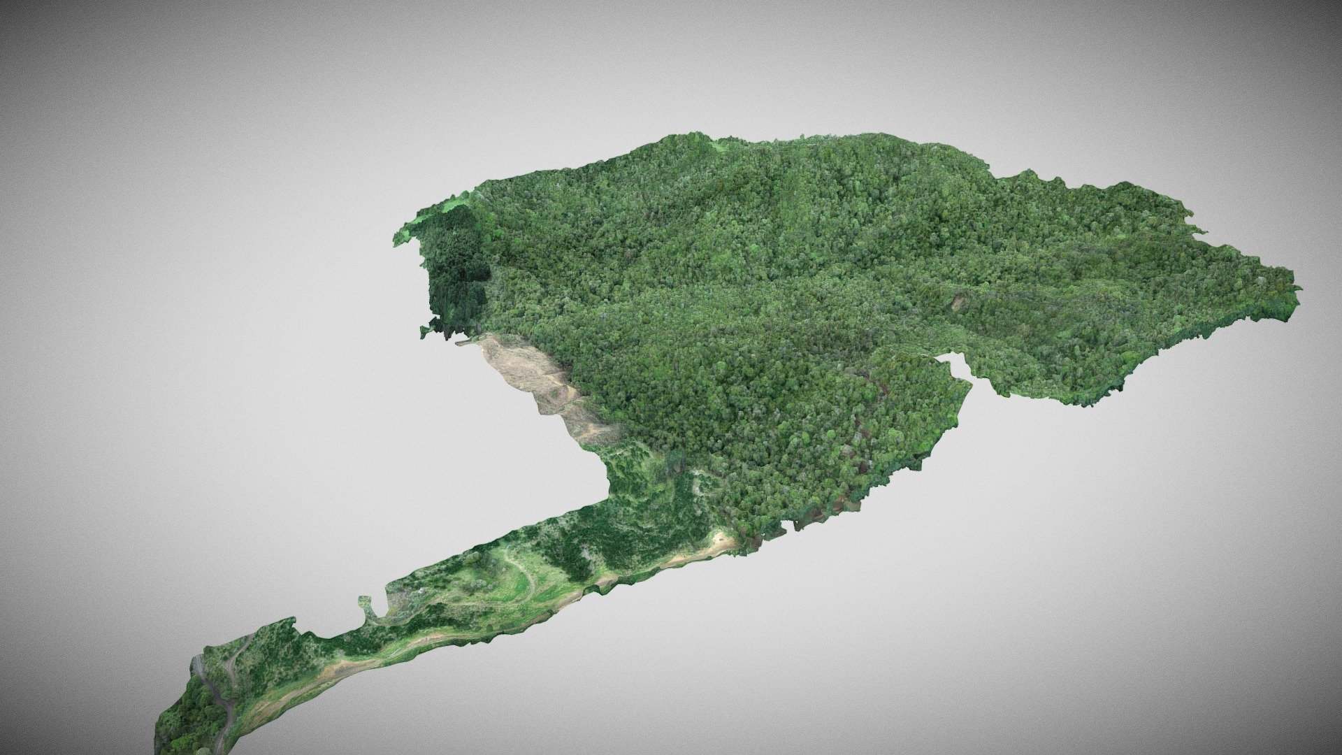 Kairangi_estate_simplified_3d_mesh
