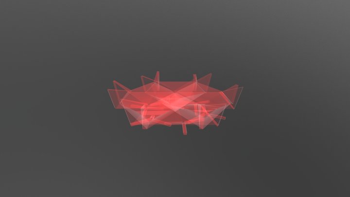 Redsnowflake 3D Model