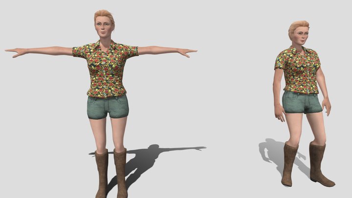 Lady who really likes Star Trek – Modèle 3D gratuit STL