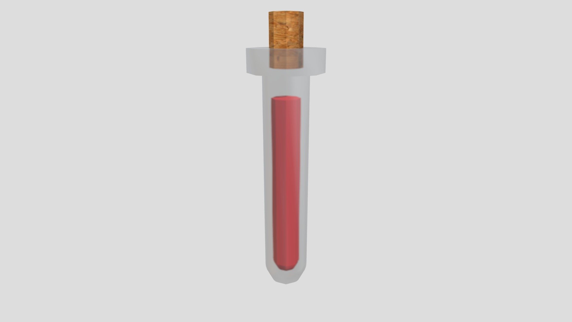 Health Potion Low Poly