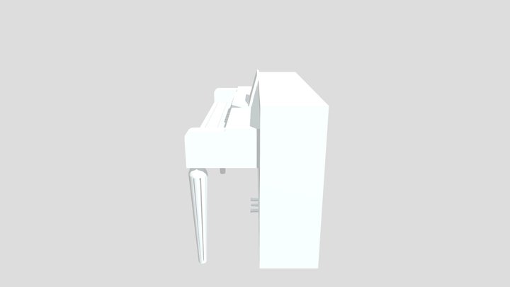 PianoDraft 3D Model