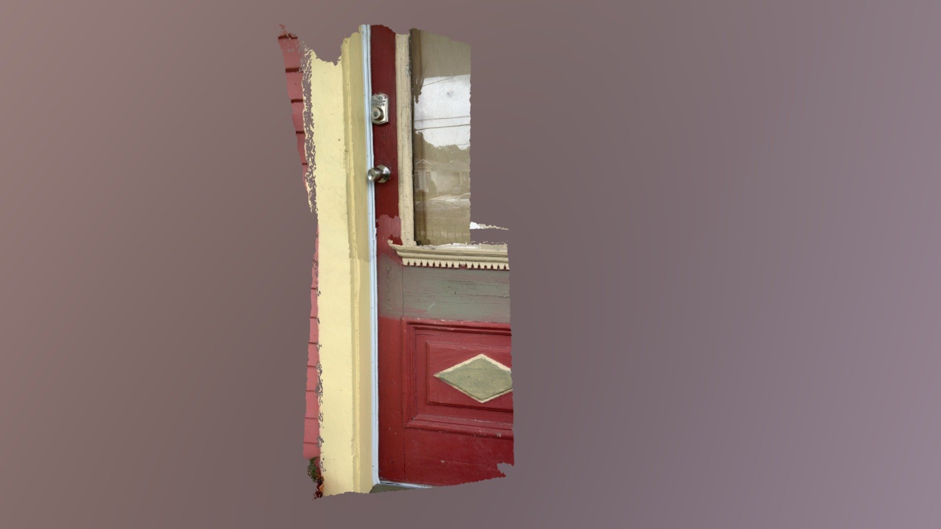 Partial Scan of Front Door