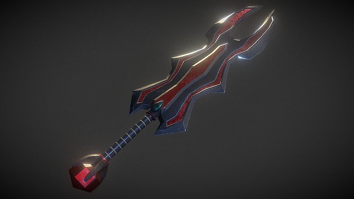 Weapon Sword 5 3D Model