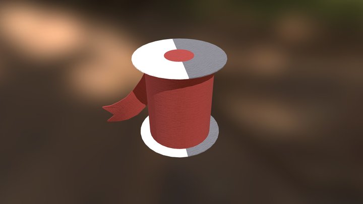 Ribbon Spool (Trinket) - Dandy's World – Modello 3D gratuito STL