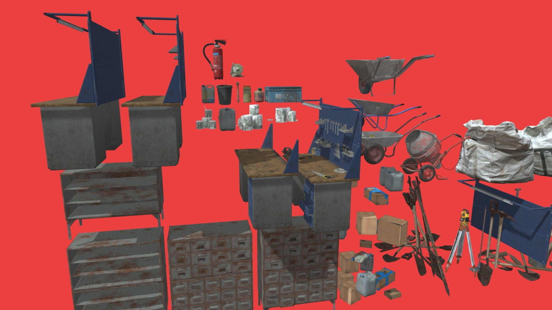 Poppy Playtime 4 Maintenace Tools - Download Free 3D model by ...