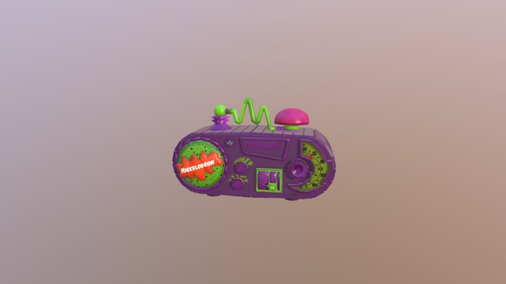 Nickelodeon Radio 3D Model