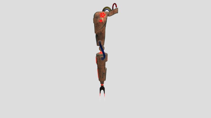 Malacoda - Sci-Fi Arms 3D Model