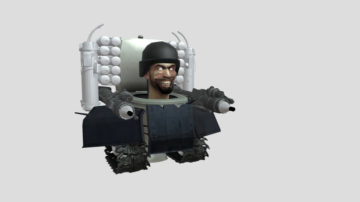 missile overload skibidi toilet 3D Model
