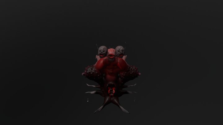 Doom creature _ monster 3D Model