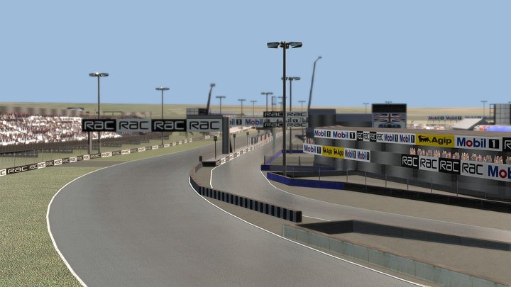 Silverstone Circuit 1999 layout