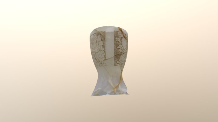 Vaso Maya 3D Model