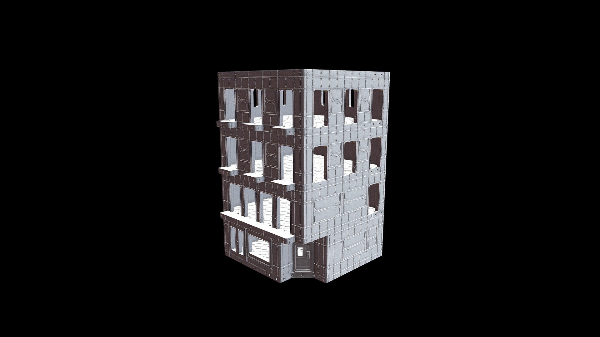Sci-fi building 28/32mm wargames