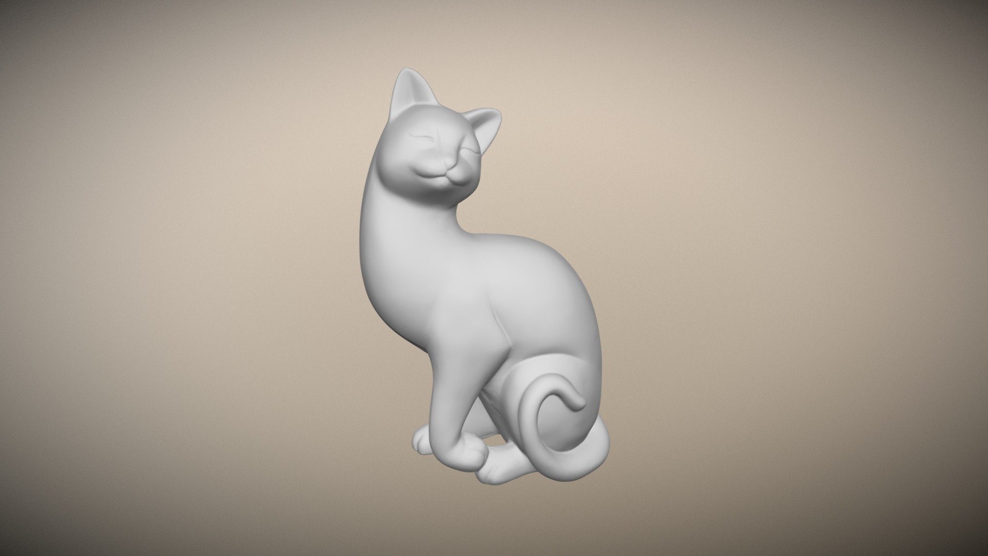  Cat  Download Free 3D  model by Center Additive 