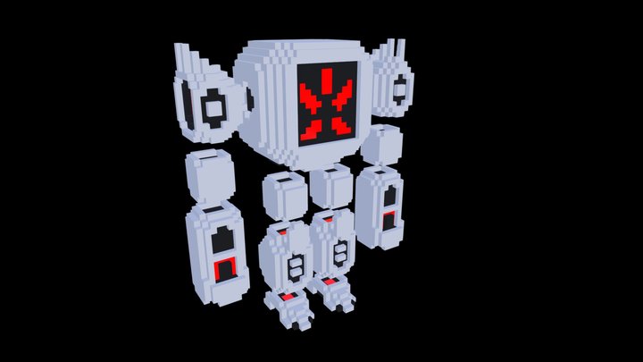 Elite Bot V2 Wide 3D Model