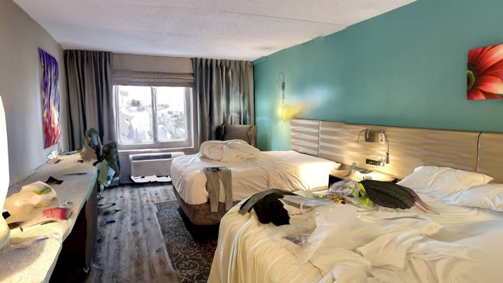 Hotel Room 3D Model