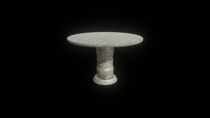 Stonetable 3D Model