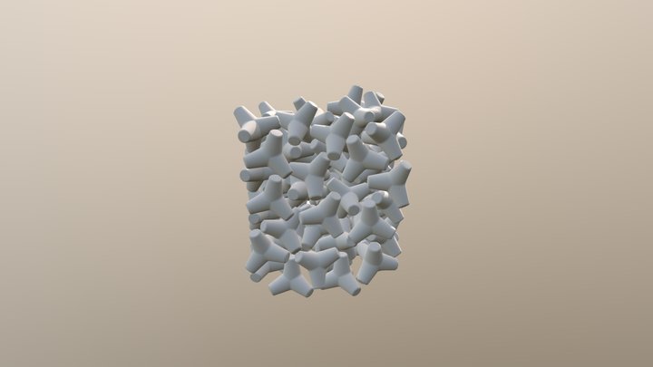 Tetrapodi 1_cubo 3D Model