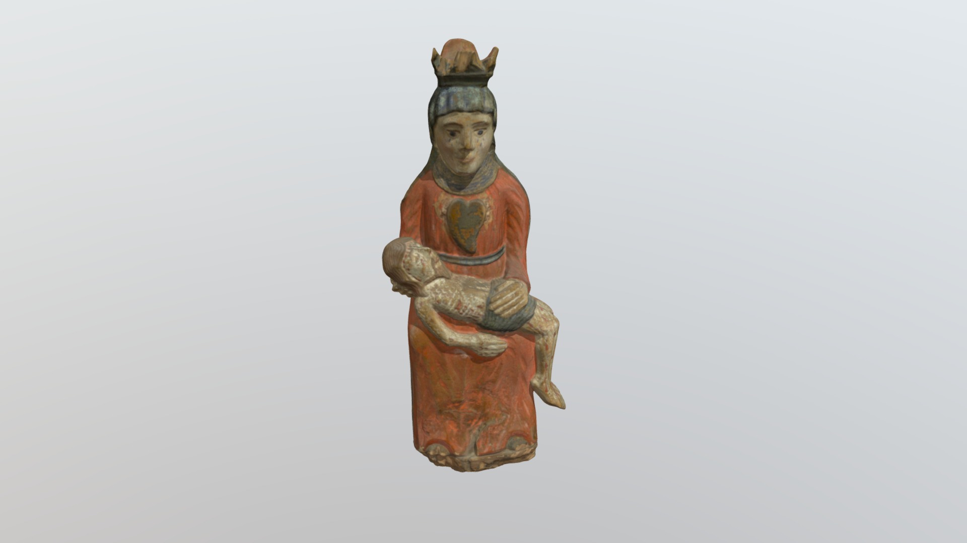 Sopulingoji Dievo Motina Marija – Pieta. XIX a.