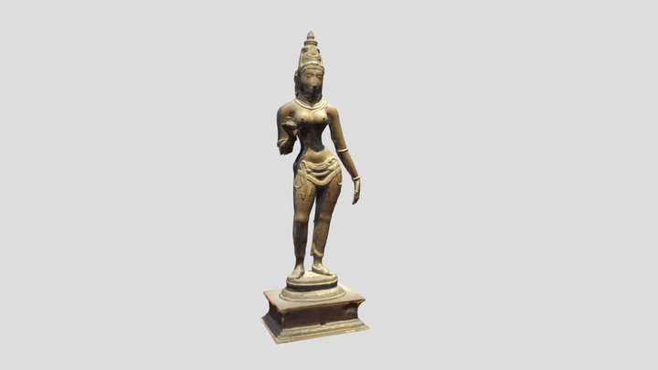 The Goddess Parvati - Aedan Coger 3D Model