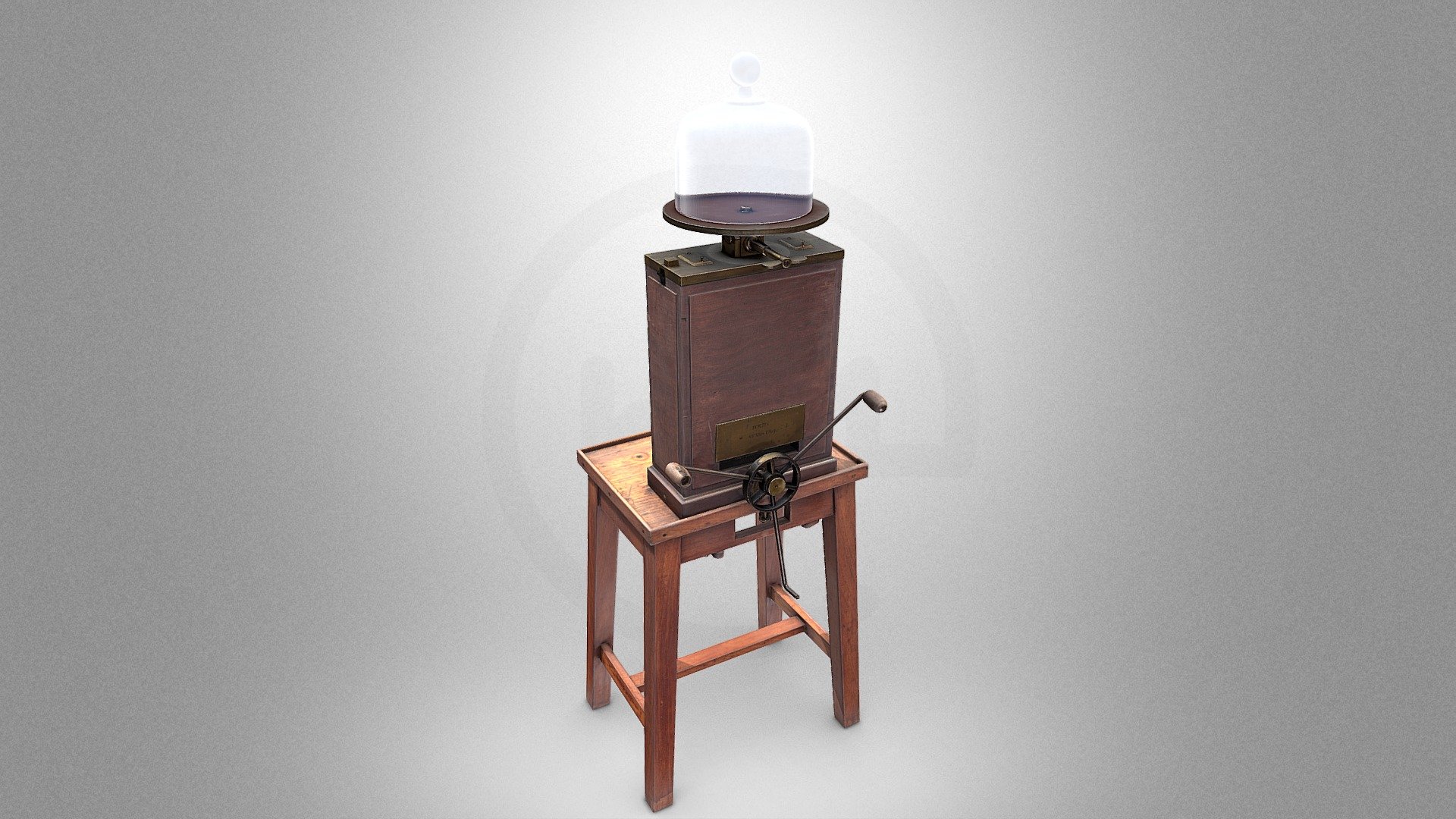 Gravesande vacuum pump — Sketchfab embed 3D viewer