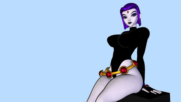 Raven ( Teen Titans ) 3D Model